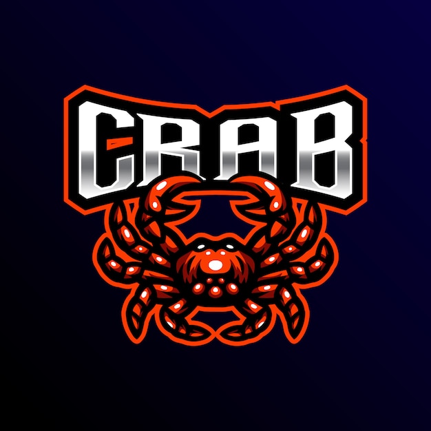 Download Free Crab Mascot Logo Esport Gaming Illustration Premium Vector Use our free logo maker to create a logo and build your brand. Put your logo on business cards, promotional products, or your website for brand visibility.