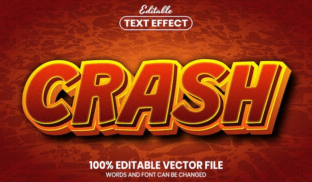 Crash txt. Text crash.