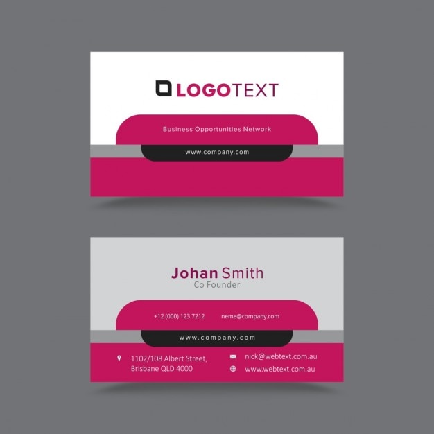 Creative and Clean Business Card
