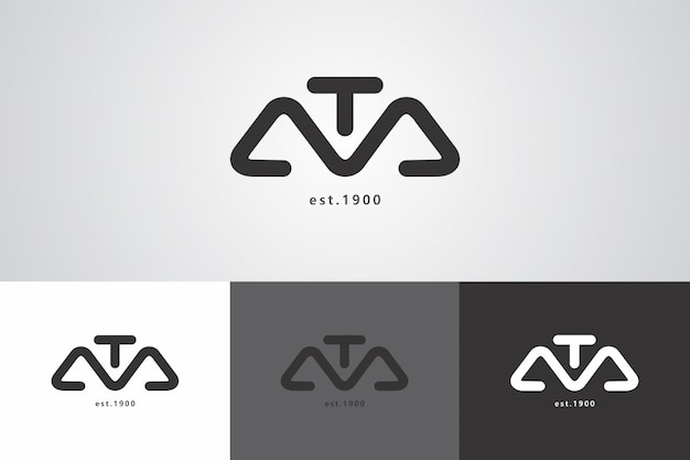 Download Free Creative Ata Logo Design Template Premium Vector Use our free logo maker to create a logo and build your brand. Put your logo on business cards, promotional products, or your website for brand visibility.