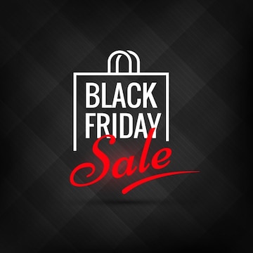 Free Vector | Creative black friday sale poster