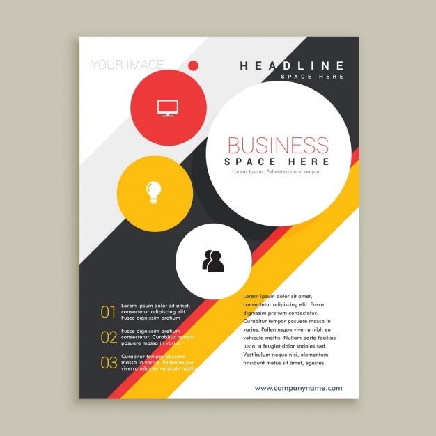 Free Vector Creative Brochure Template