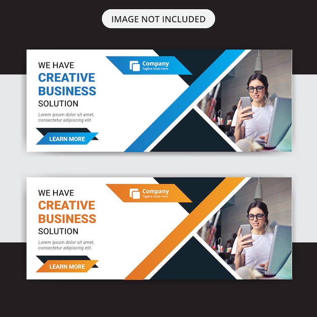 Premium Vector | Creative Business Banner Design Template