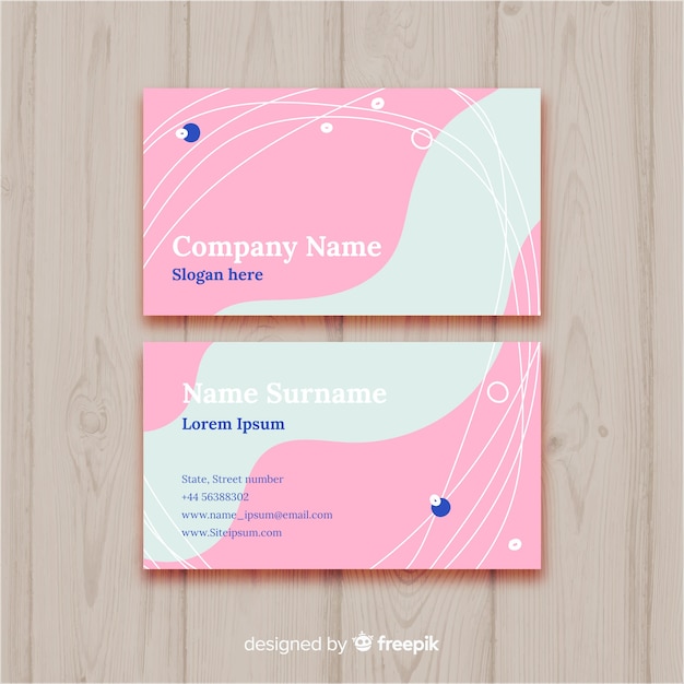 Download Creative business card template Vector | Free Download
