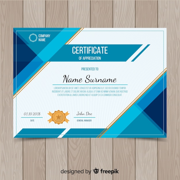 creative certificate design inspiration