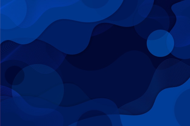 Free Vector | Creative classic blue screensaver