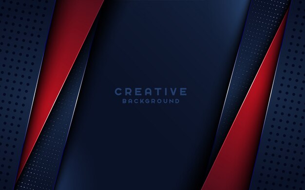 Premium Vector | Creative dark abstract paper layers background with ...