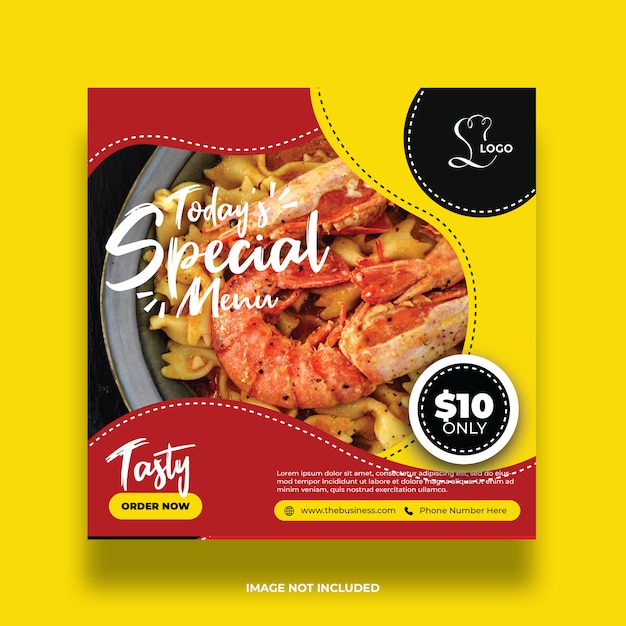 Download Free Creative Delicious Best Deal Food Social Media Post Template Use our free logo maker to create a logo and build your brand. Put your logo on business cards, promotional products, or your website for brand visibility.