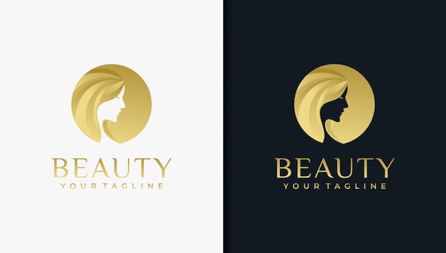 Download Free Creative Golden Beauty Salon Spa Logo Design Premium Vector Use our free logo maker to create a logo and build your brand. Put your logo on business cards, promotional products, or your website for brand visibility.