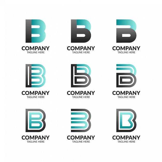 Premium Vector | Creative Letter B Logo Collection