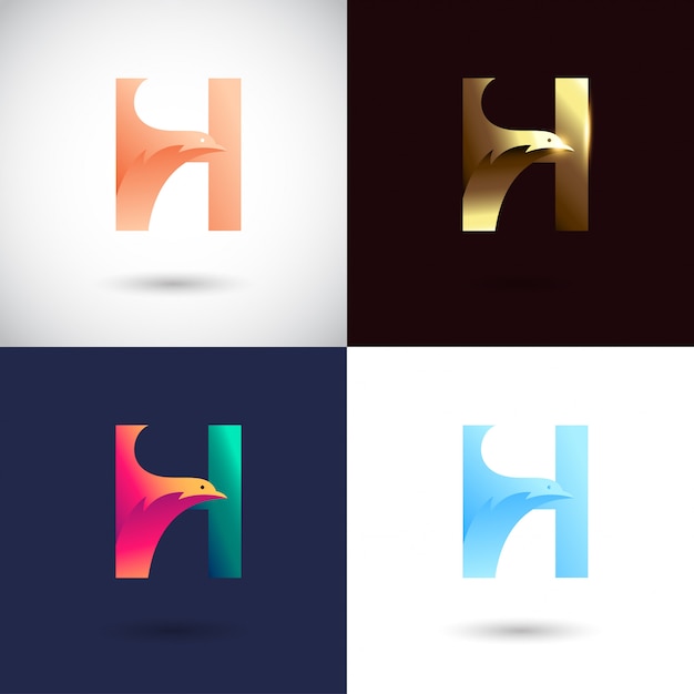 Download Free Creative Letter H Logo Design Premium Vector Use our free logo maker to create a logo and build your brand. Put your logo on business cards, promotional products, or your website for brand visibility.
