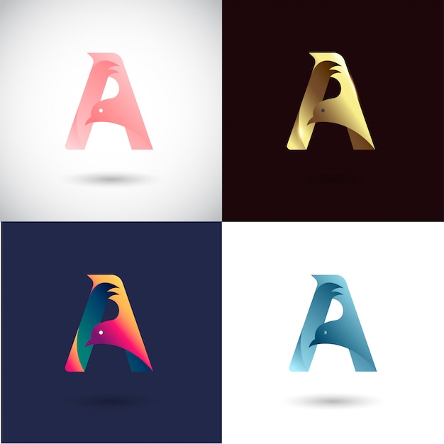 Download Free Creative Letter A Logo Design Premium Vector Use our free logo maker to create a logo and build your brand. Put your logo on business cards, promotional products, or your website for brand visibility.