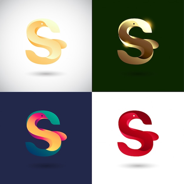 Download Free Creative Letter S Logo Design Premium Vector Use our free logo maker to create a logo and build your brand. Put your logo on business cards, promotional products, or your website for brand visibility.