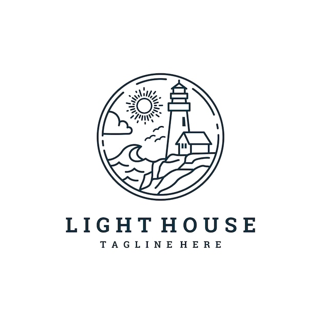Download Free Creative Light House Logo Premium Vector Use our free logo maker to create a logo and build your brand. Put your logo on business cards, promotional products, or your website for brand visibility.
