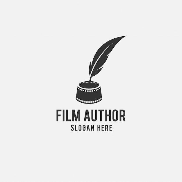 Creative Logo Design For Film Premium Vector