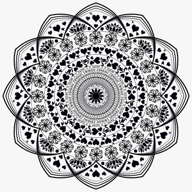 Download Creative luxury decorative mandala | Premium Vector