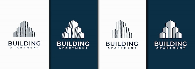 Download Free Creative Minimalist Building Logo Design With Concept Line Art Use our free logo maker to create a logo and build your brand. Put your logo on business cards, promotional products, or your website for brand visibility.