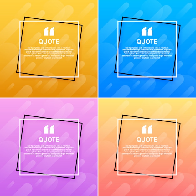Download Free Creative Modern Material Design Quote Template Premium Vector Use our free logo maker to create a logo and build your brand. Put your logo on business cards, promotional products, or your website for brand visibility.