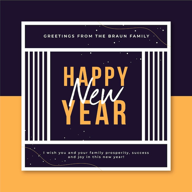 creative new year cards