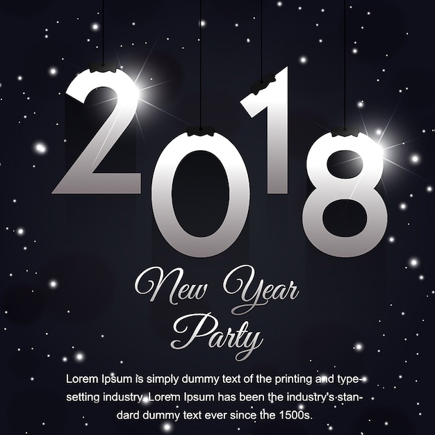 Happy new year poster download free