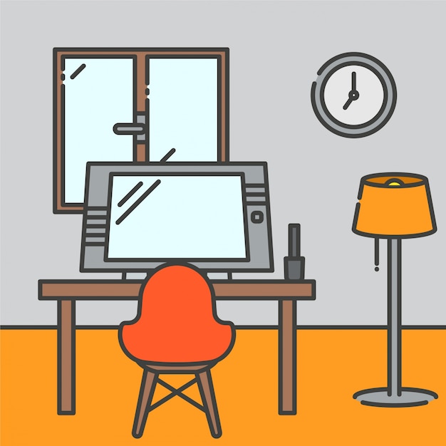 office illustration download