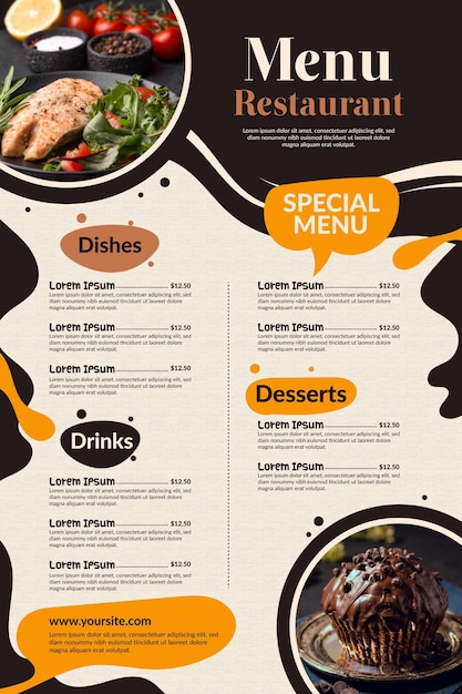 Download Menu Images | Free Vectors, Stock Photos & PSD