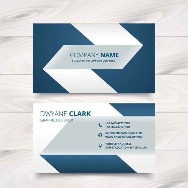 Creative simple business card design