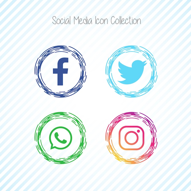 Download Free Freepik Creative Social Media Icons Facebook Vector For Free Use our free logo maker to create a logo and build your brand. Put your logo on business cards, promotional products, or your website for brand visibility.