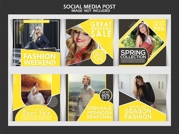 Premium Vector Creative Social Media Post Design Or Template