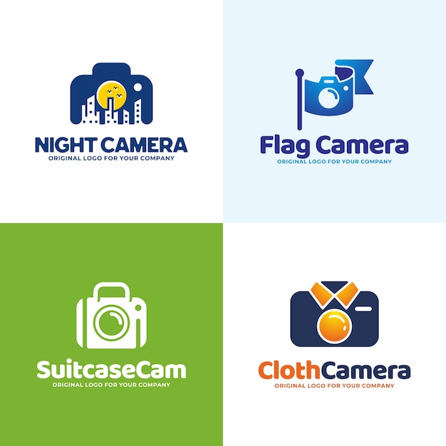 Download Free Creative Unique Camera Logo Template Premium Vector Use our free logo maker to create a logo and build your brand. Put your logo on business cards, promotional products, or your website for brand visibility.