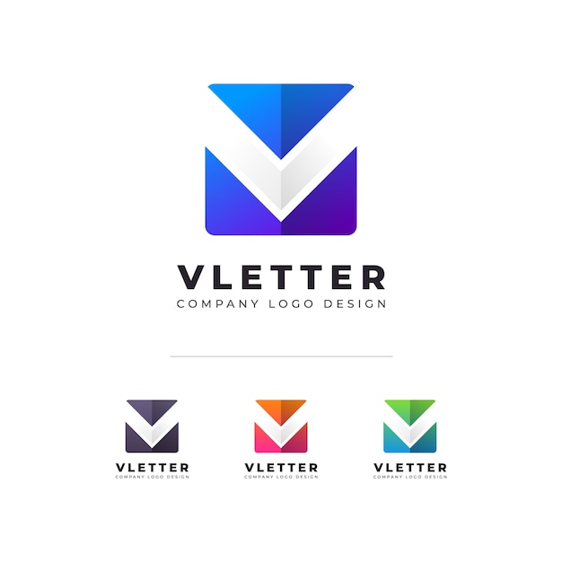 Download Free Creative V Letter Logo Premium Vector Use our free logo maker to create a logo and build your brand. Put your logo on business cards, promotional products, or your website for brand visibility.