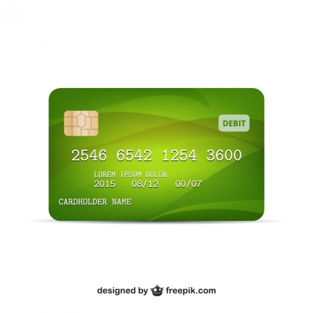 Free Vector | Credit card vector