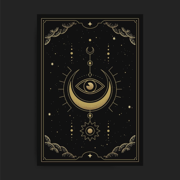 moon astrology magic icon