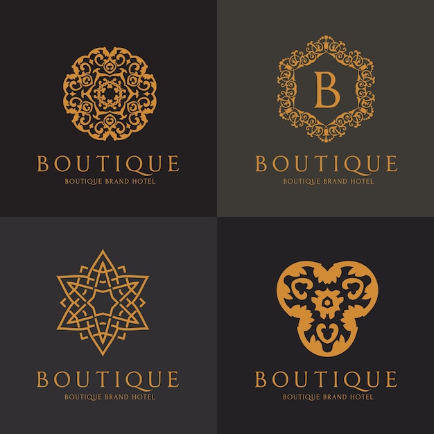 Download Free Crests Logo Luxury Logo Set Design For Hotel Real Estate Spa Use our free logo maker to create a logo and build your brand. Put your logo on business cards, promotional products, or your website for brand visibility.