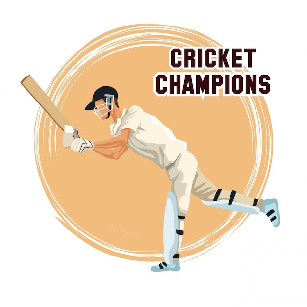 Download Free Cricket Player Cartoon Premium Vector Use our free logo maker to create a logo and build your brand. Put your logo on business cards, promotional products, or your website for brand visibility.