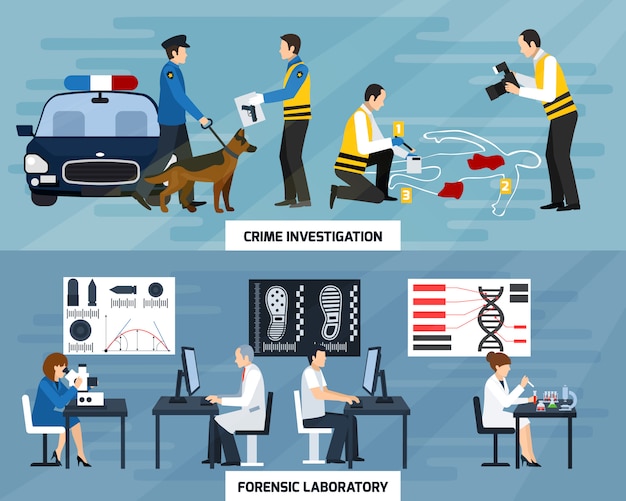 Crime Scene Investigation Clip Art