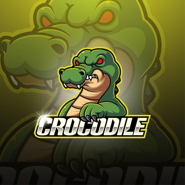 Download Free Crocodile Esport Mascot Logo Design Premium Vector Use our free logo maker to create a logo and build your brand. Put your logo on business cards, promotional products, or your website for brand visibility.