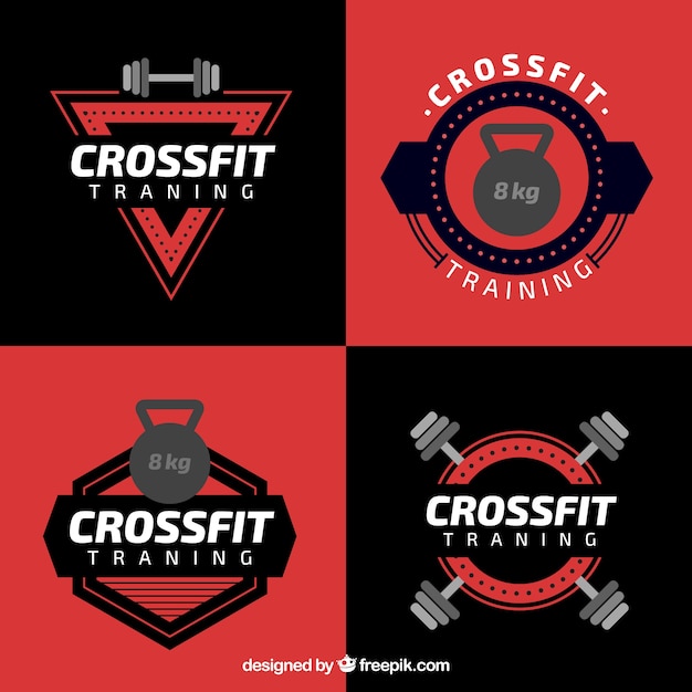 Crossfit black an red label collection