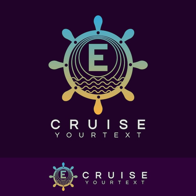 Download Free Cruise Initial Letter E Logo Design Premium Vector Use our free logo maker to create a logo and build your brand. Put your logo on business cards, promotional products, or your website for brand visibility.