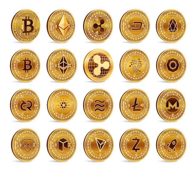 crypto coin set