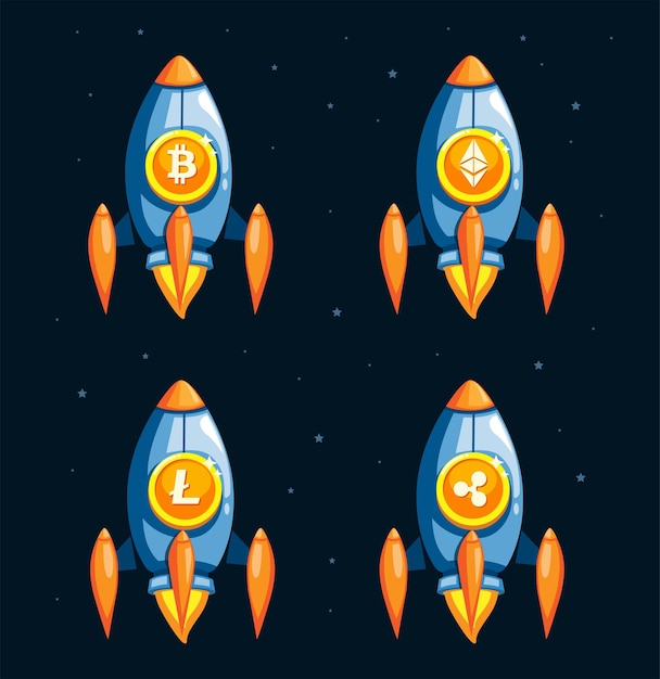 512x512 cryptocurrency rocket