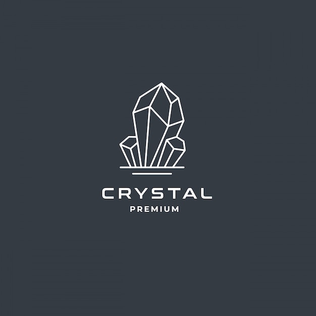 Download Free Crystal Gem Or Diamond Jewelry Logo Premium Vector Use our free logo maker to create a logo and build your brand. Put your logo on business cards, promotional products, or your website for brand visibility.