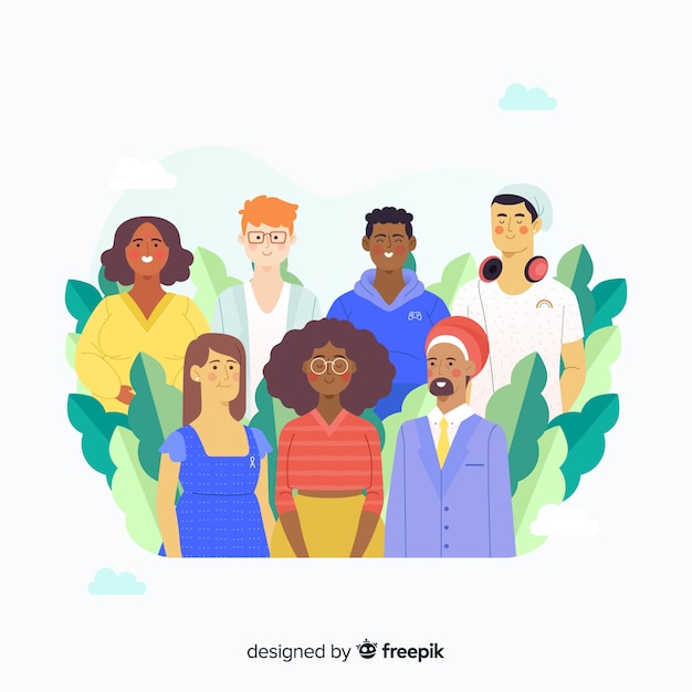 Cultural Diversity Free Vector