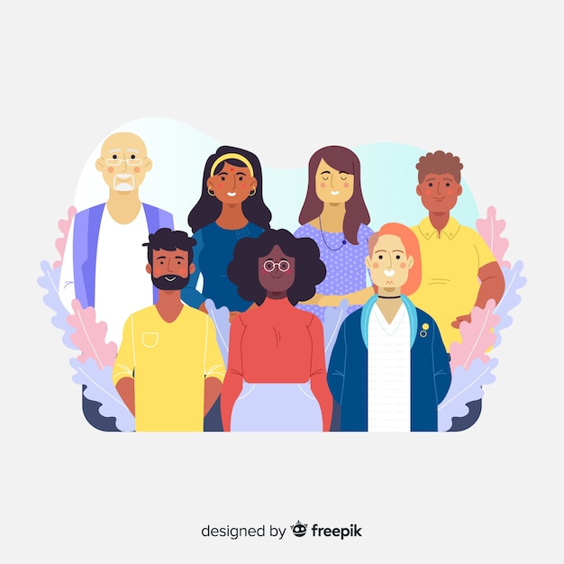 Free Vector | Cultural diversity