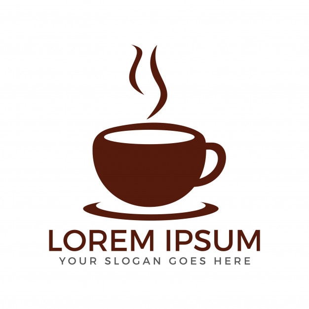 Download Cup of coffee vector logo design. coffee shop logo. Vector | Premium Download