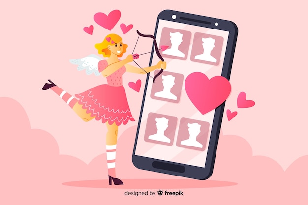 heart cupidon dating site)