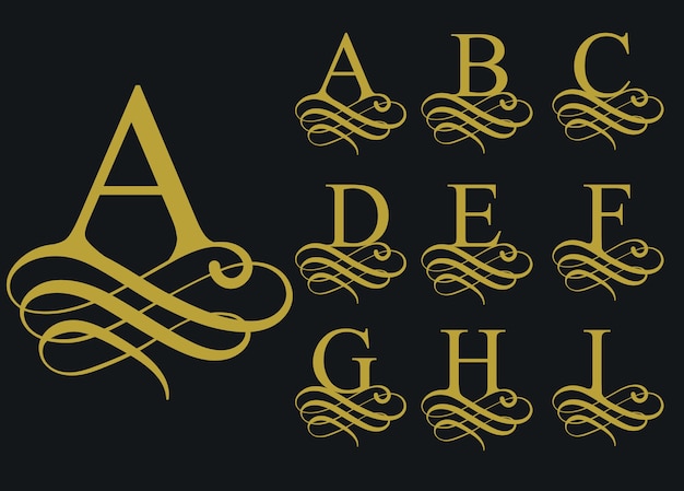decorative letter font