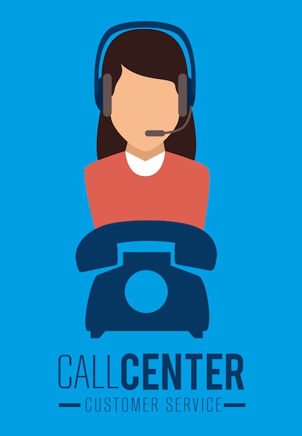 Customer service and technical support Free Vector