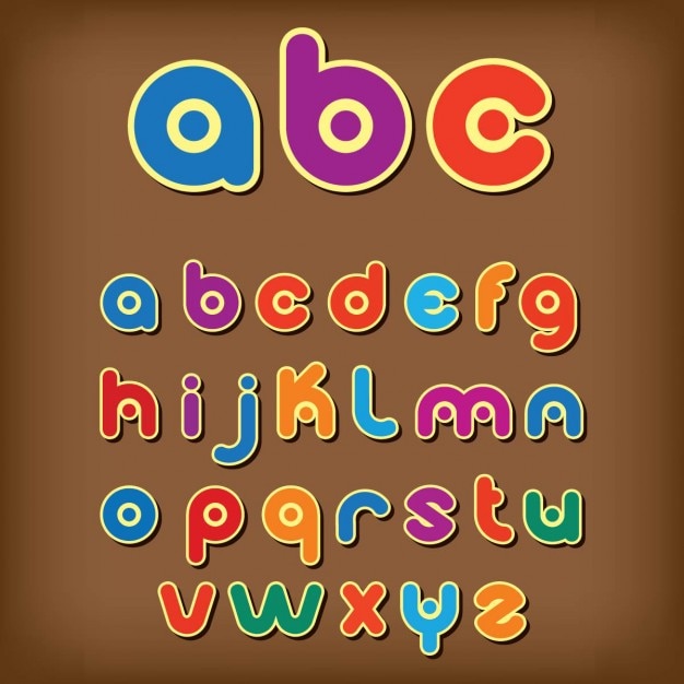 Cute Abc Alphabet Letters Clip Art