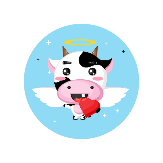 angel dear cow lovey